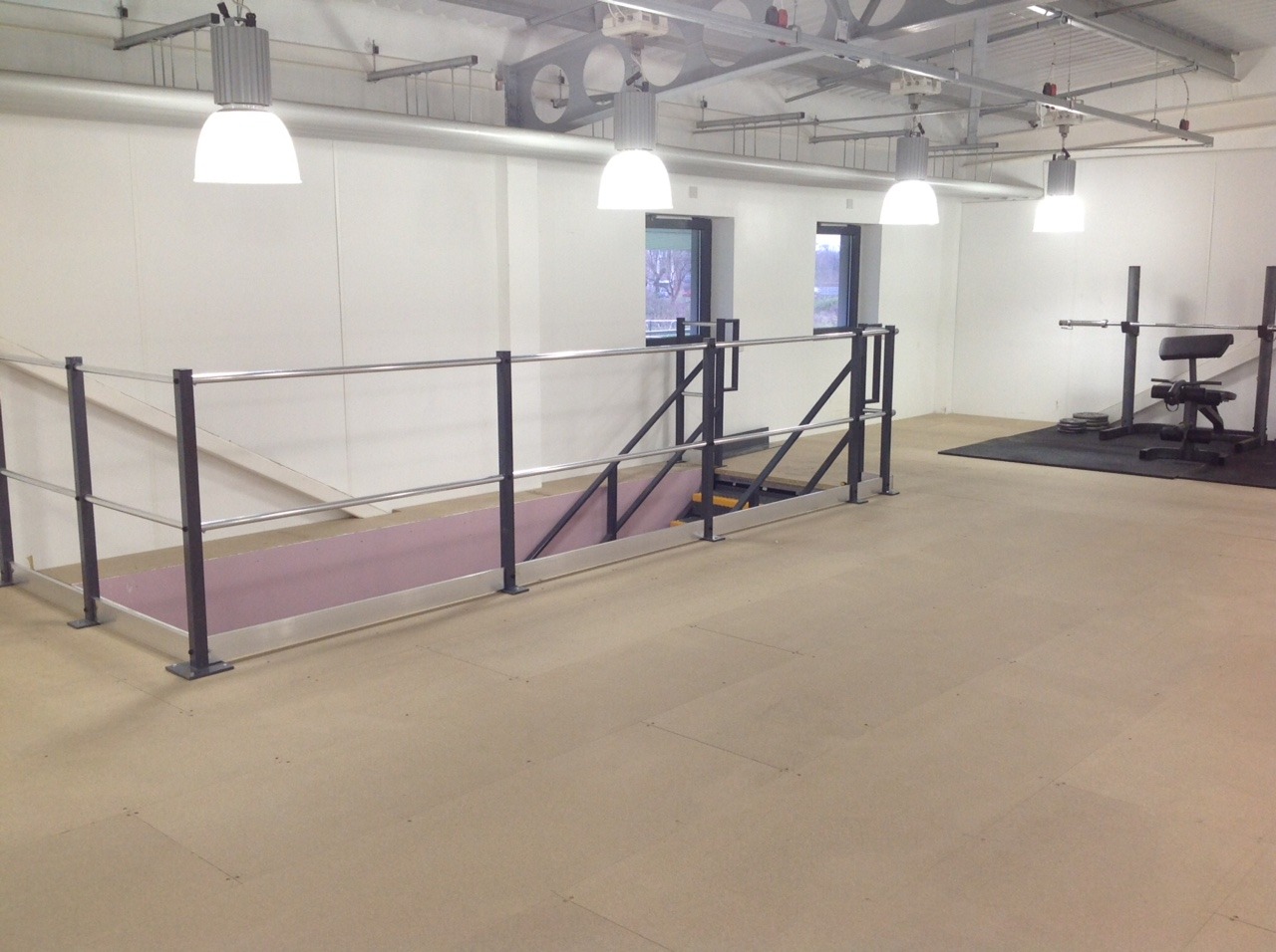 A new mezzanine floor for Woking Boxing Club