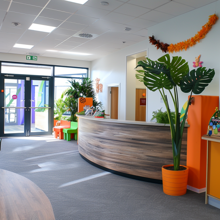 Student Reception Area School Reception Refurbishment | CID Studyspace
