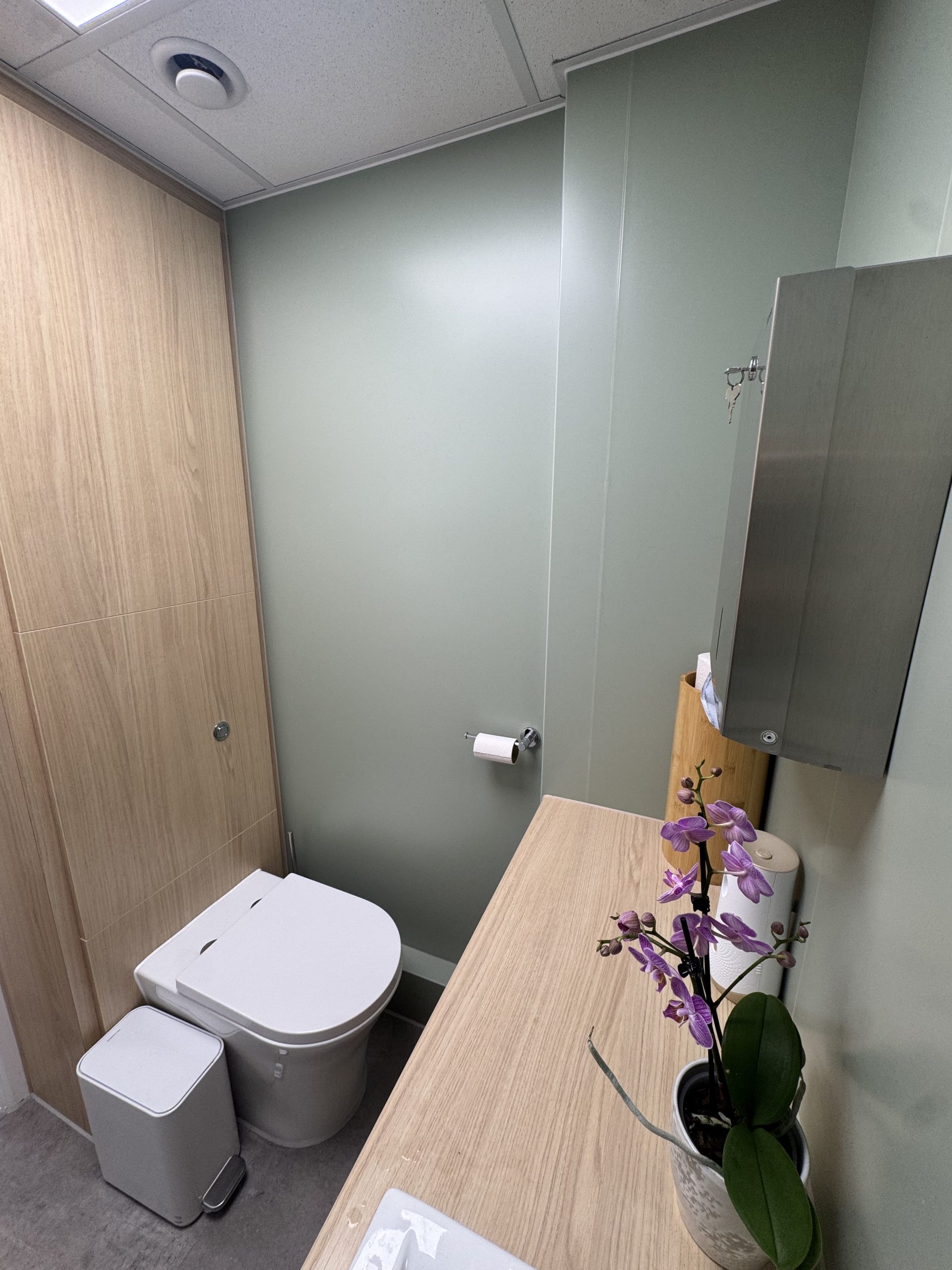 Staff toilet refurbishment