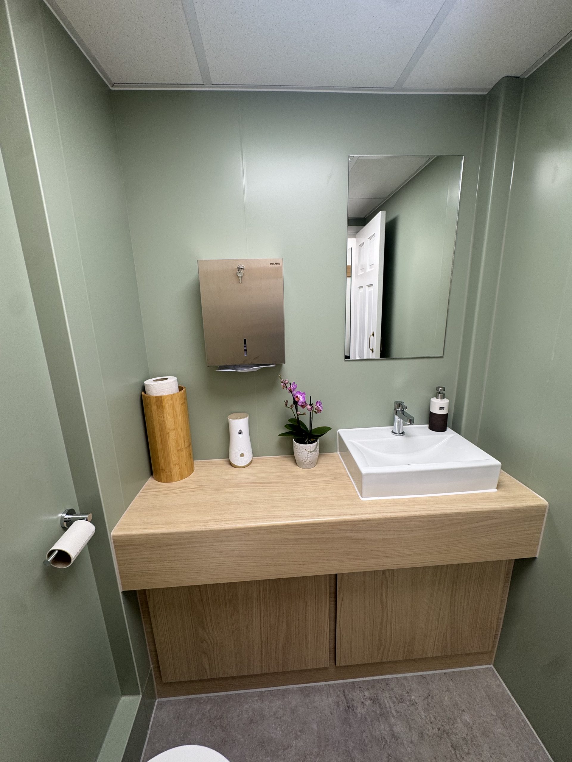 Staff toilet refurbishment