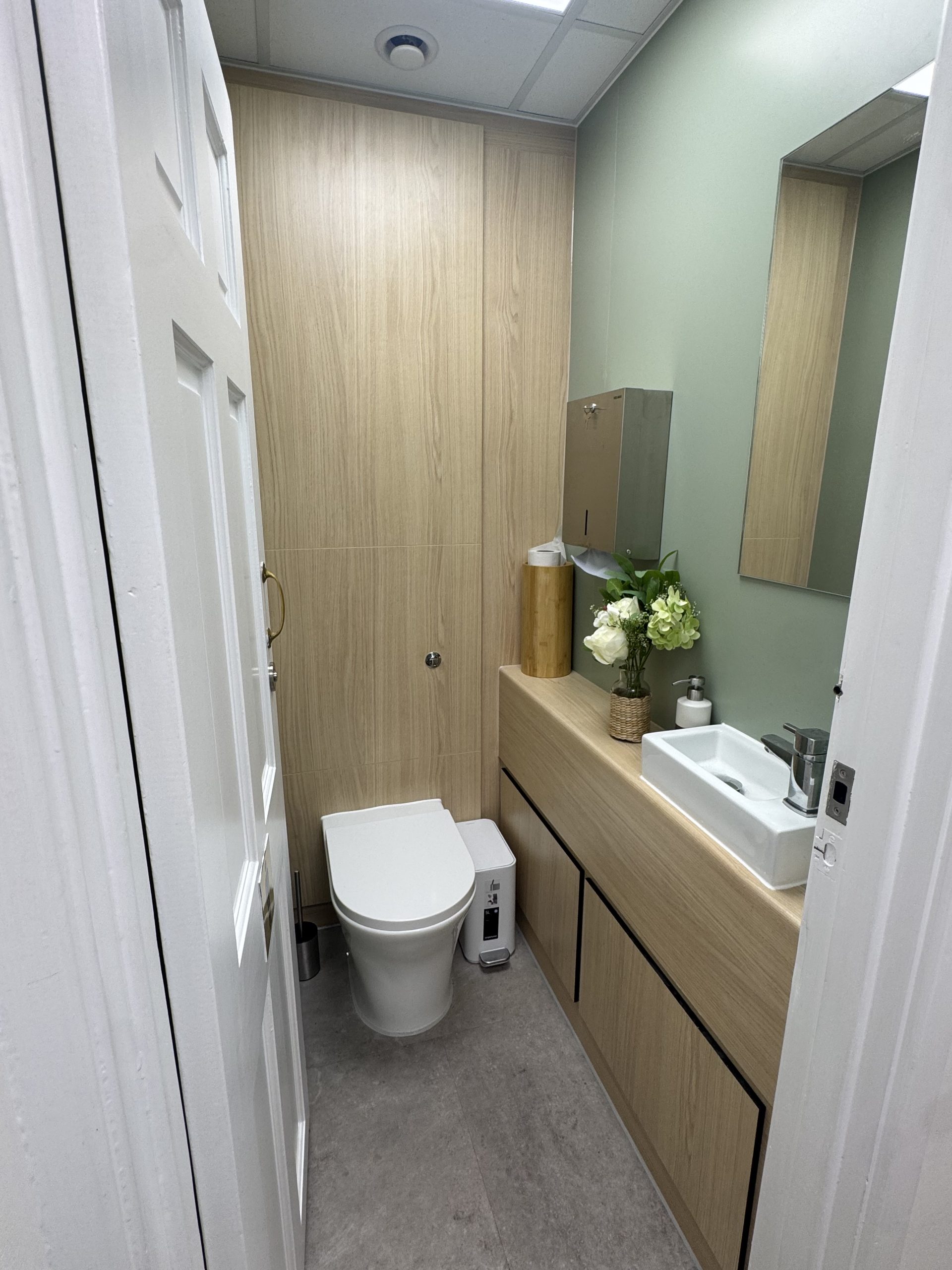 Staff toilet refurbishment